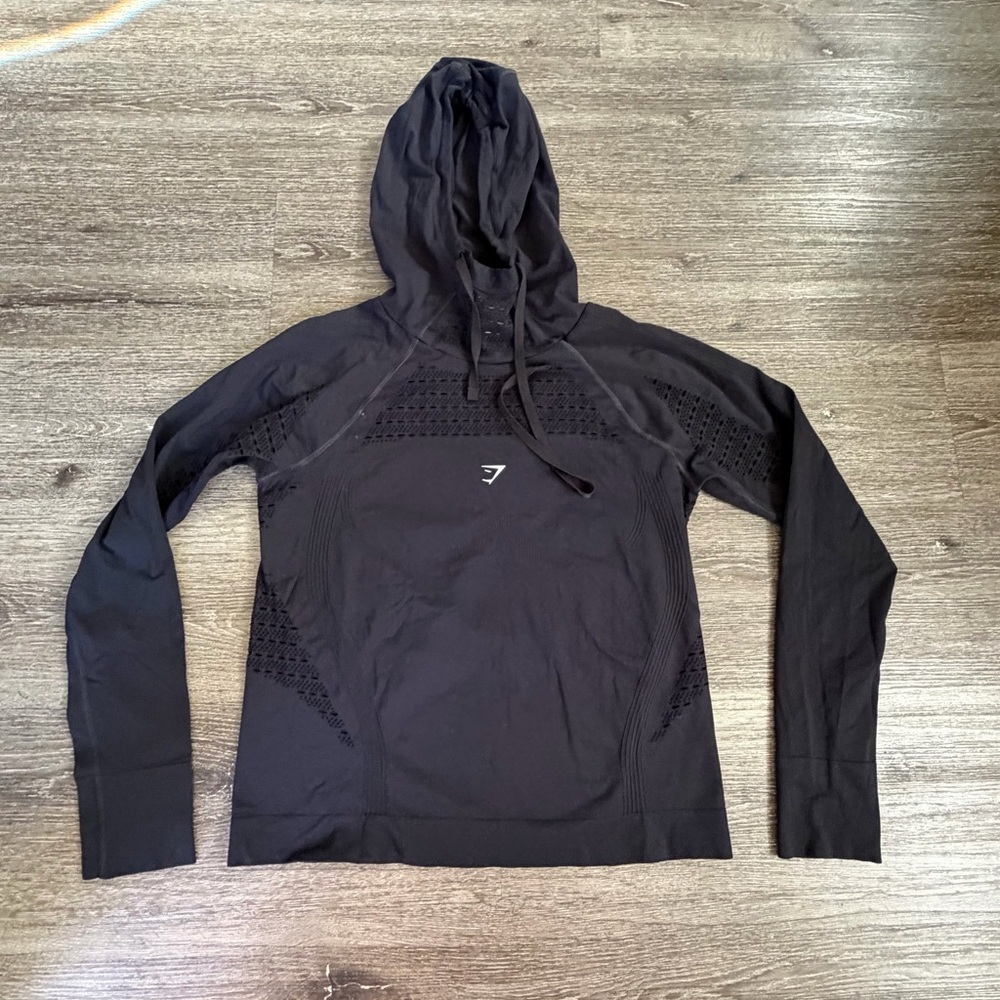 Gymshark Charcoal Performance Hoodie